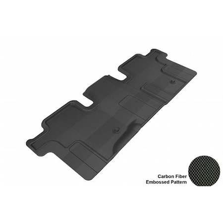 3D Maxpider 3D MAXpider L1NS05821509 NISSAN PATHFINDER 2013-2014 KAGU BLACK R2 Floor Mat L1NS05821509